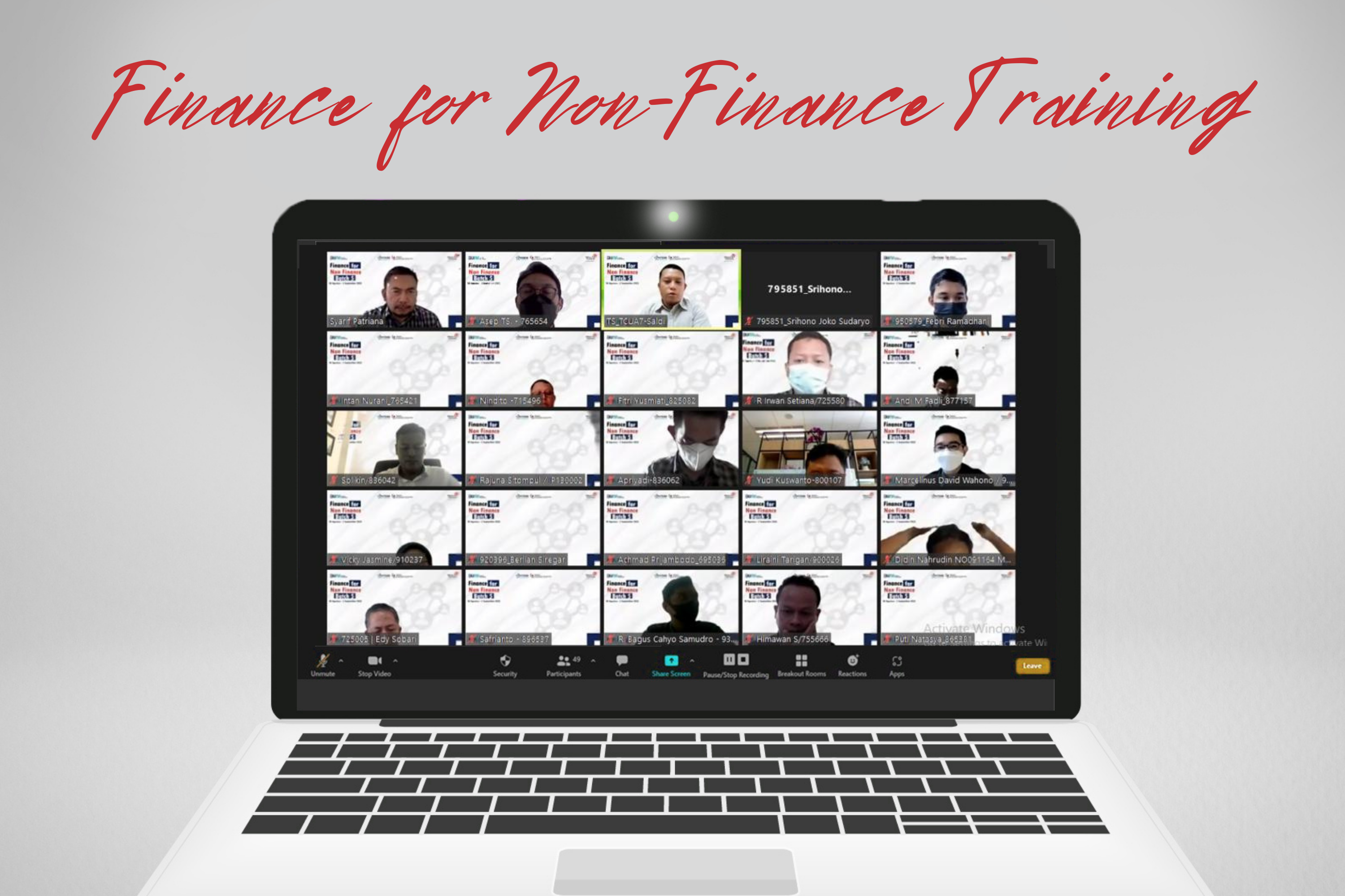 Program Pelatihan Finance for Non-Finance