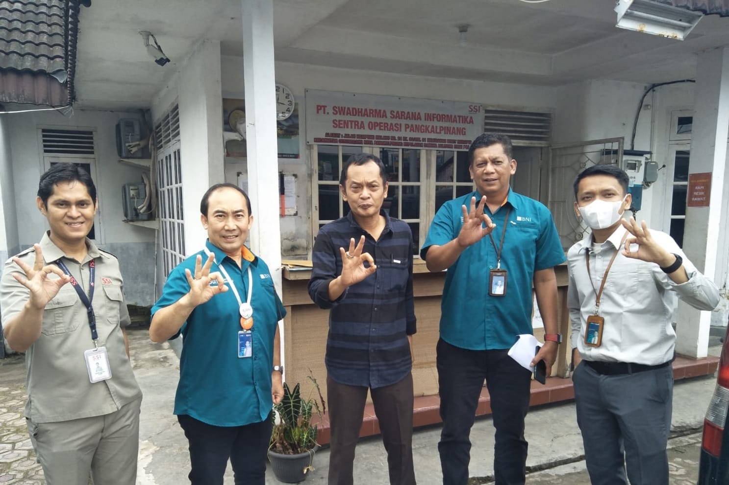 Site Visit BNI Kanwil 3 ke COU Pangkal Pinang