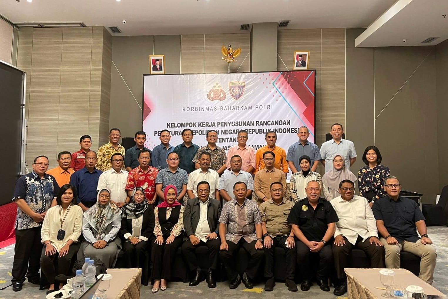 SSI Attends Preparation of the Draft Regulation of the Indonesian National Police concerning BUJP