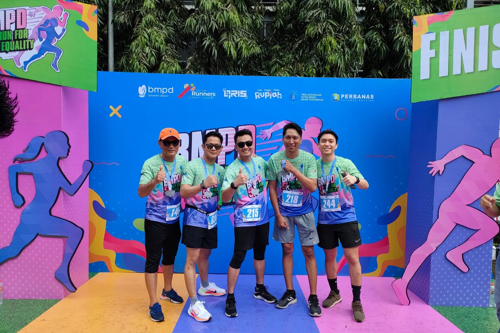 CEO Region IX Mengikuti Fun Run 5K BMPD SULSEL