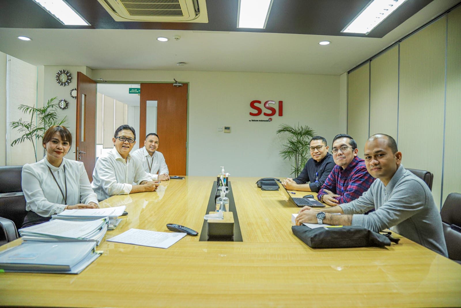 Bank Sumut Site Visit to the SSI Central Operational Office