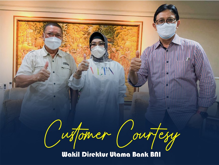 Customer Courtesy ke Wakil Direktur Utama Bank BNI