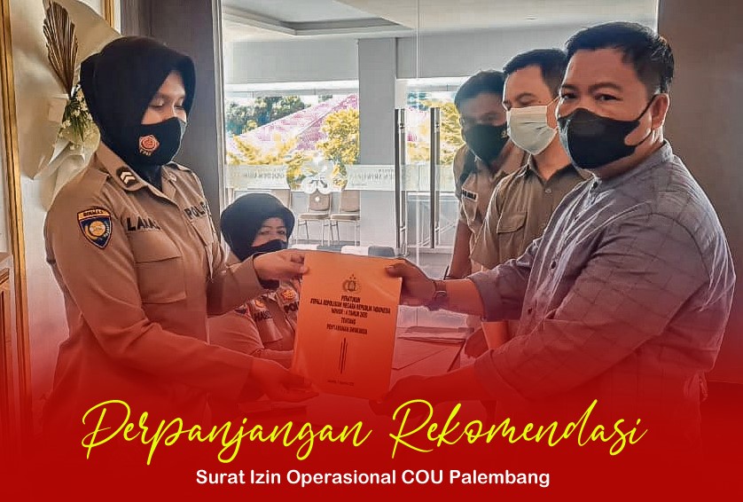 Perpanjangan Rekomendasi Surat Ijin Operasional COU Palembang