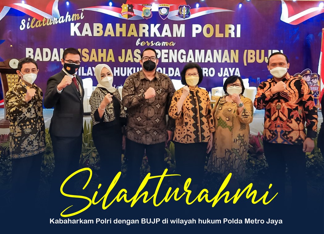 Gathering of Kabaharkam Polri with BUJP in the jurisdiction of Polda Metro Jaya