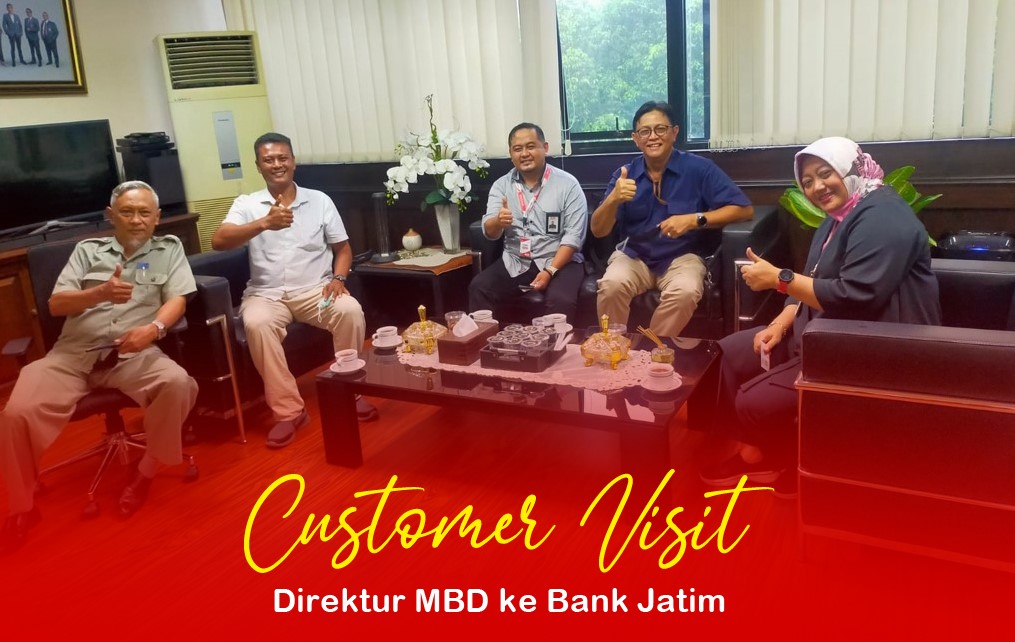 Customer Visit Direktur MBD ke Bank Jatim